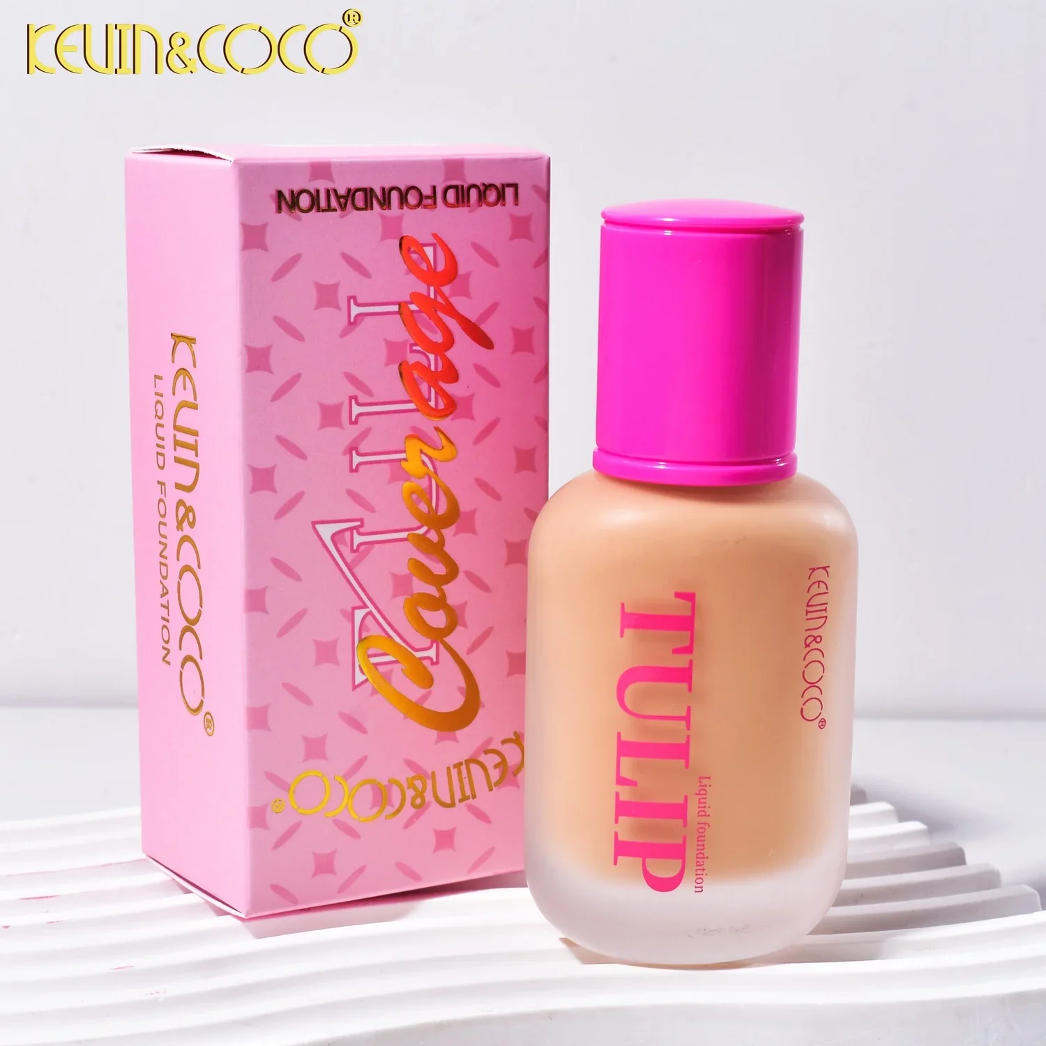 Base Líquida Kevin & Coco KC244966 – Tono 02 Warm Apricot (35 g)
