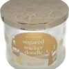 Vela Aromática Sugar Cookie – Bath & Body Works (3 Mechas)