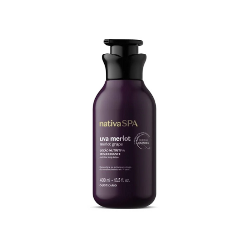 Crema Hidratante O Boticário Nativa SPA Uva Merlot – 200 ml