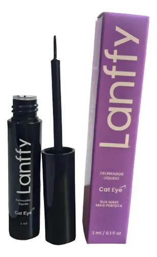 Delineador de Ojos Lanffy Cat Eye – Negro