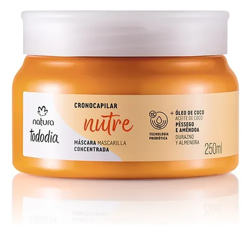 Máscara Capilar Nutritiva Natura Tododia Cronocapilar Nutre – 250 ml