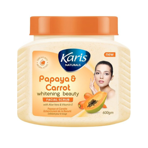 Exfoliante Facial y Corporal Karis Papaya & Carrot – 600g