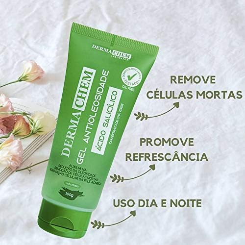 Gel Facial Antioleosidade – Dermachem – 100g - Imagen 3
