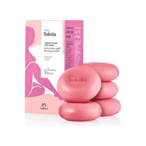 Jabón en Barra Natura Tododia Avela y Cassis (Kit de 2 Unidades)