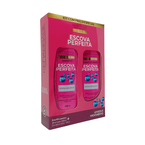Kit Shampoo y Acondicionador Escoba Perfeita 230ml
