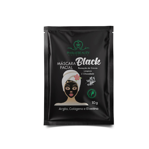 Máscara Facial Black Peel Phallebeauty 10g