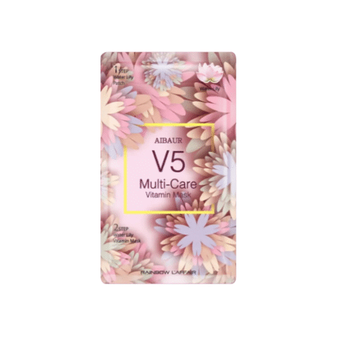 Mascarilla Facial RAINBOW L'AFFAIR V5 Multi-Care 2Step Water Lily Vitamin Mask