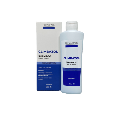 Shampoo Anticaspa Climbazol – Kerabrasil 200ml