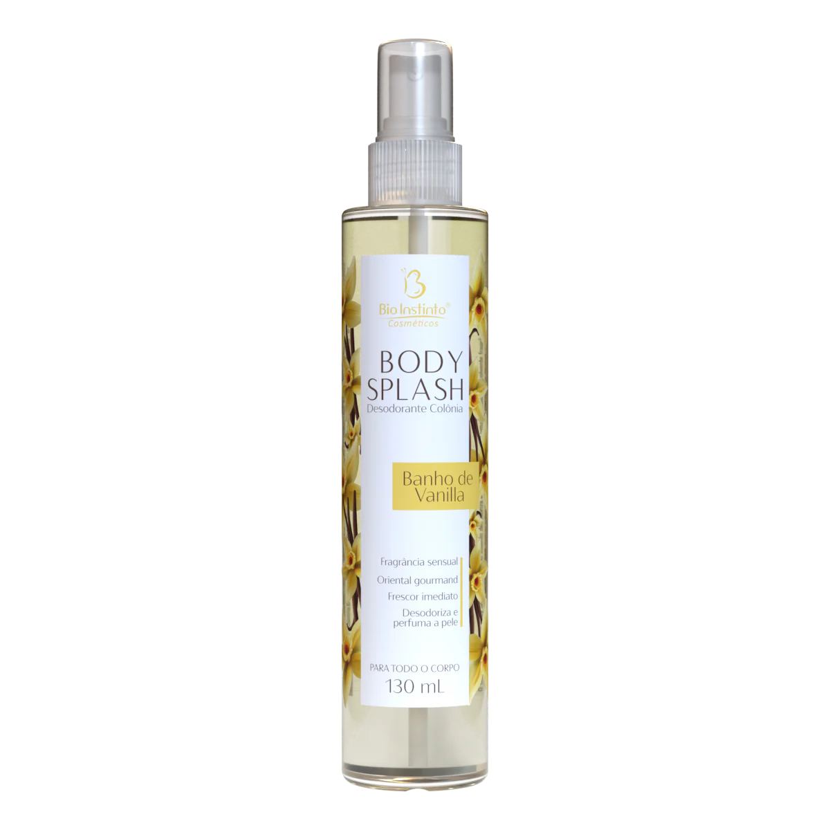 Body Splash Bio Instinto Banho de Vainilla – 130 ml