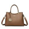 CARTERA KAIDIFEINIROO MARRON ELEGANTE CON COLGANTE
