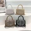 CARTERA MINI CON STRASS Y CADENA