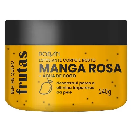 EXFOLIANTE CORPORAL MANGA ROSA PORAN