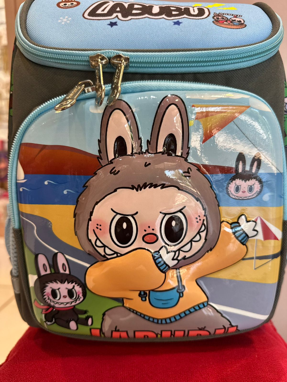 MOCHILA INFANTIL LAEUEU CON DISEÑO ANIMADO