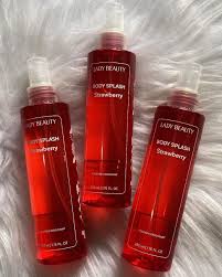BODY SPLASH STRAWBERRY LADY BEAUTY