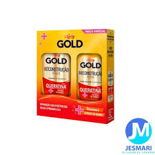 KIT SHAMPOO Y ACONDICIONADOR NIELY GOLD LISO