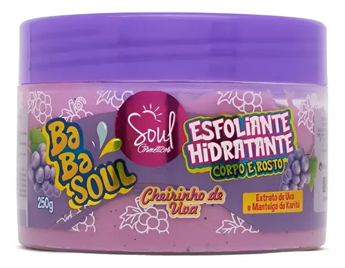 Esfoliante Hidratante Cuerpo y Rostro - Cheirinho de Uva